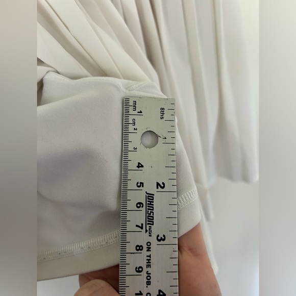 NWOT Aerie White Tennis Skirt Large - Picture 4 of 6